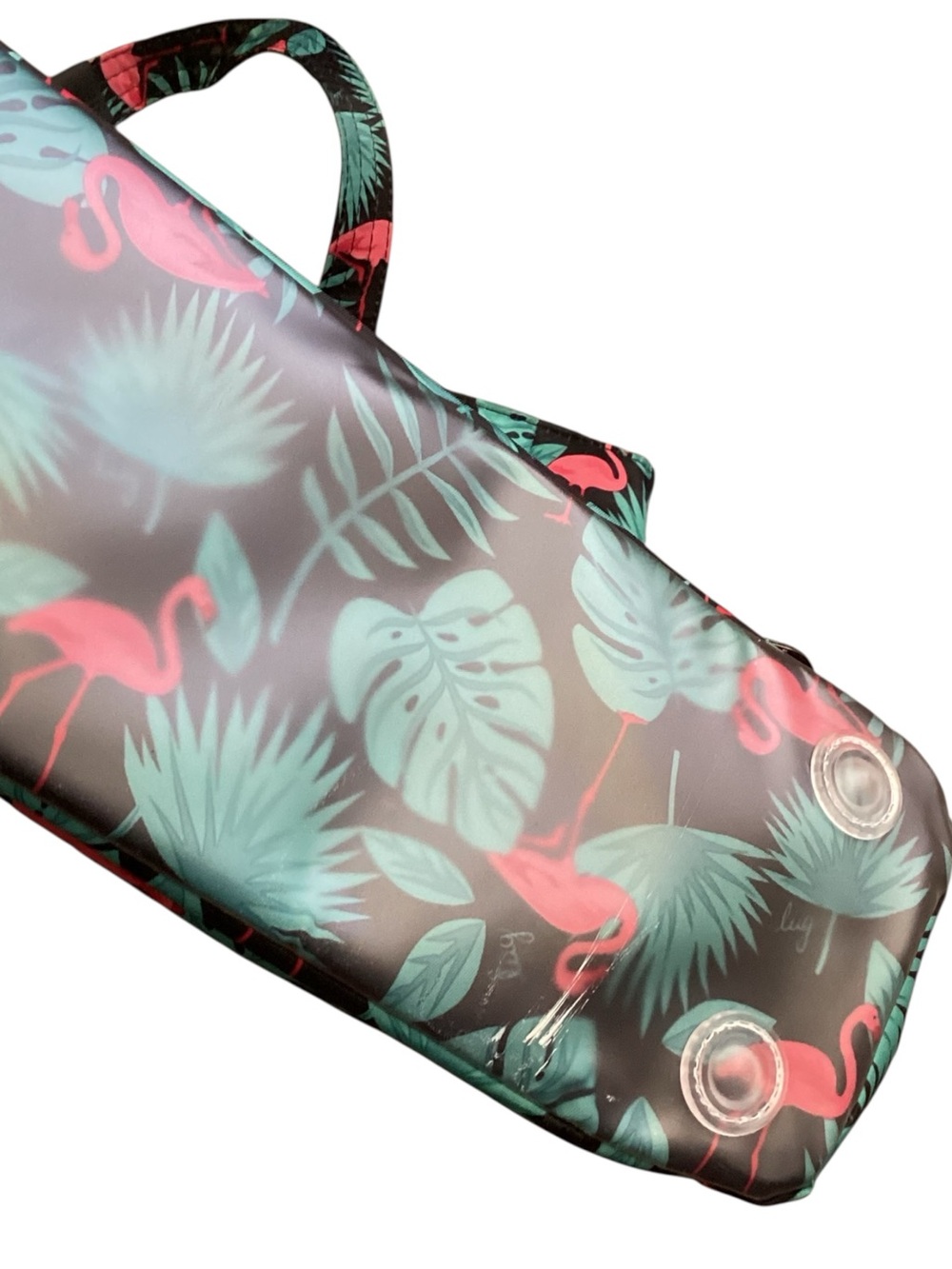 Lug Ace 2 Convertible Travel Tote in Flamingo Black - Picture 7 of 15